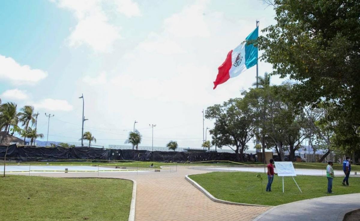 Remodelación del Parque Papagayo Acapulco 2022